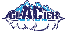 Glacier cooling and heating